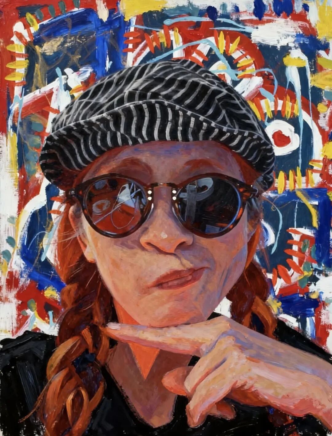 Where Has the Heart Gone? A person who has been painting through twenty-three years of turbulence.